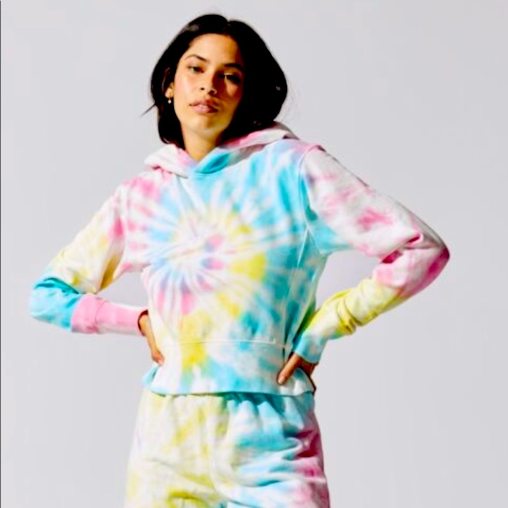🌈 Carbon38 TIE DYE HOODIE S🌈